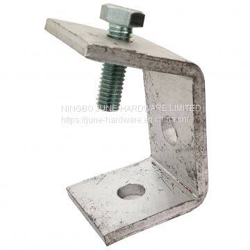 Galvanized iron beam clamp