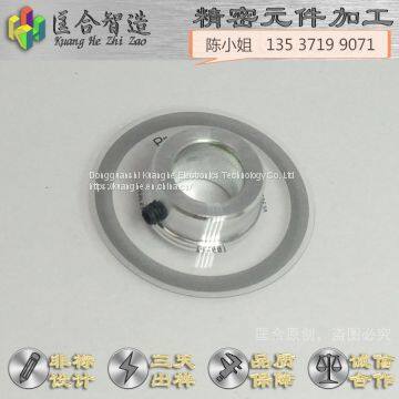 non-standard parts of photoelectric film code plate, resin circular grating,high precision,be matched with aluminum bracket small shaft sleeve