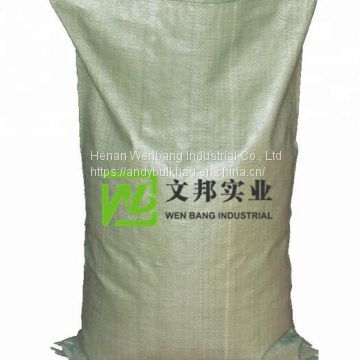 Green Color Trash Building Garbage Pp Woven Bag