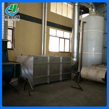 Activated carbon adsorption unit for textile VOCs treatment