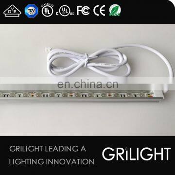 14.4w Rgb Ip65 Round Lens Led Strip Light With 4 Pin Connector White Cable photo-5