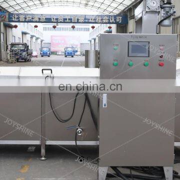 automatic potato chips continous belt gas fryer with temperature control