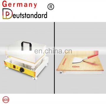 High Quality Baking Equipment Commercial Stainless Steel Souffle Machine Flat Electric Griddle Machine