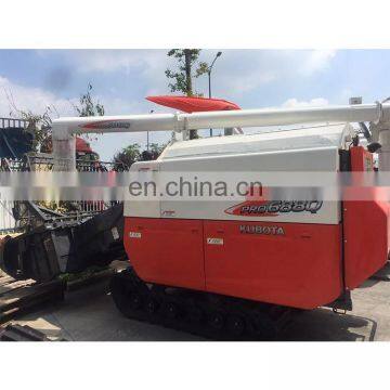 High Quality Kubota Second-hand Rice Harvester Combine  688Q Wheat Cutting Machines