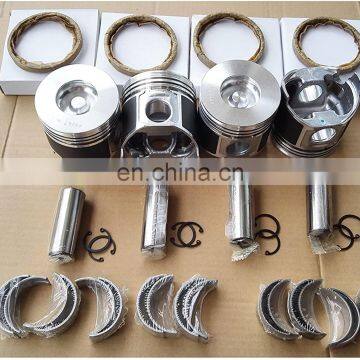 For KOMATSU Excavator 4D84E 4D88E 4TNV84 4TNV88 4TNE84 4TNE88 Head Gasket + Piston+ Ring + Bearing photo-2
