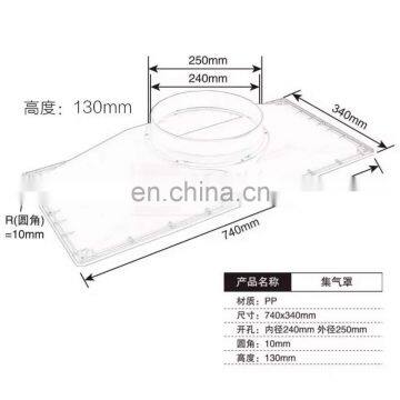 Polypropylene Dome Hood Integrated Cover photo-2
