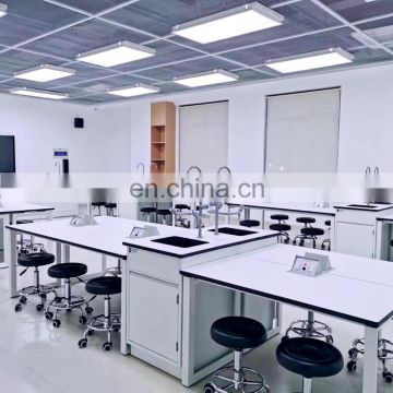 Customized school lab furniture table bench work bench for university lab