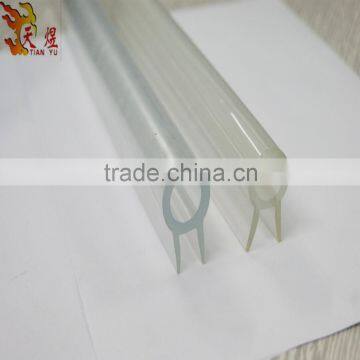 Eco-friendly OEM clear flexible plastic PVC edge strips