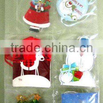 2016 new design custom cute gift tags/christmas tags