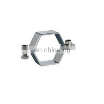 3A Sanitary SS304/316  hexagon tube hanger/holder/support/clip