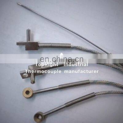 WZP pt100 platinum RTD temperature sensor / temperature sensor, temperature measurement sensors used in medicine