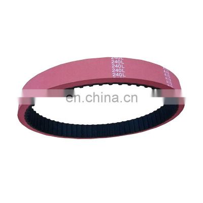 240L 38mm  belt  Suction Belt with Red Rubber coated