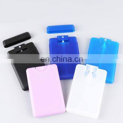 Custom High Quality Cheap Injection Plastic Credit Card Size Spray Bottle