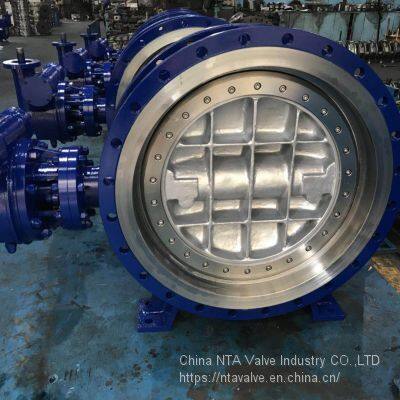 Big Size Eccentric Butterfly Valve/ Flange Connection, Reducer