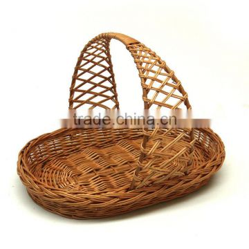 New Year's gift wicker basket wholesale.