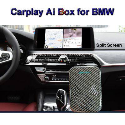 Carplay ai Android 9.0 Box 4+32GB for BMW Youtube Netflix Video Playing Support Split Screen photo-2