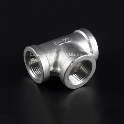 SP114 Class 150 Cast Threaded NPT Tee