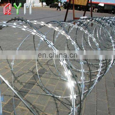 Cheaply Single Coiling Concertina Razor Barbed Wire For Prison photo-2