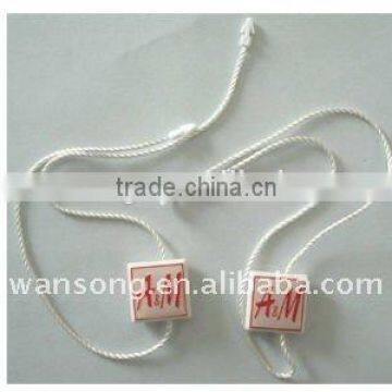 New design hang tag string seal,plastic string lock,hang tag string
