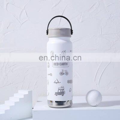 750ml New Design Sports Fitness Vacuum Thermal Hot Cold Drinking Water Bottle photo-4
