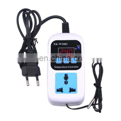 W2001 EU Plug -50~110C LCD Intelligent Digital Thermostat AC 110V 220V 10A Digital Temperature Controller Thermo Switch