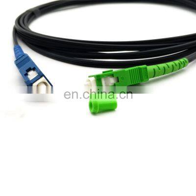 3m SC/APC-SC/UPC Outdoor SM G657A G652D Simplex FTTH Drop Cable Patchcord Fiber Optic Patchcord