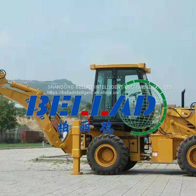 backhoe tractor wz30-25 mini tractor with front loading and backhoe digger low fuel consumption backhoe excavator