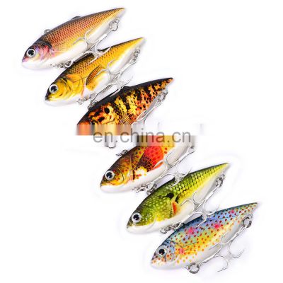 Painted lure VIB pencil 6.4CM-8.6G realistic lure with accessories pencil bait