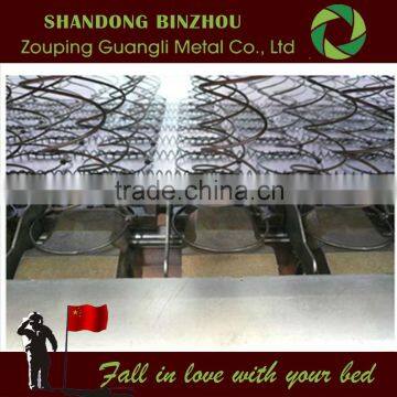 Compressing or vacuum packing malaysia bonnel mattress for latex mattress
