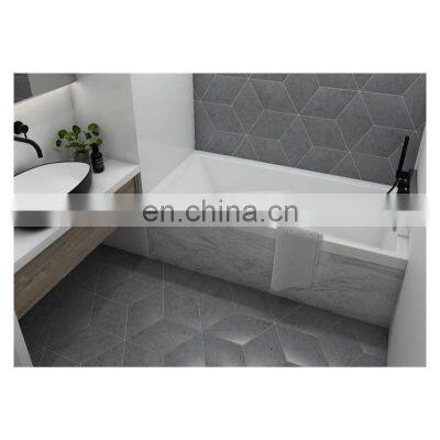 Solid Surface Bathtub Artificial Stone Bathtub photo-4