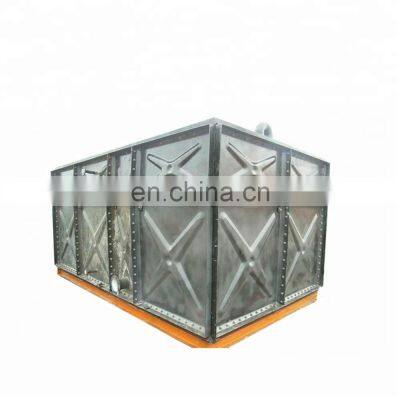 30,000Liters Capacity Storage Square Galvanized Portable Water Tank