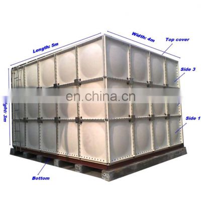 200m3 500m3 agriculture rainwater collection frp water storage tank for sale