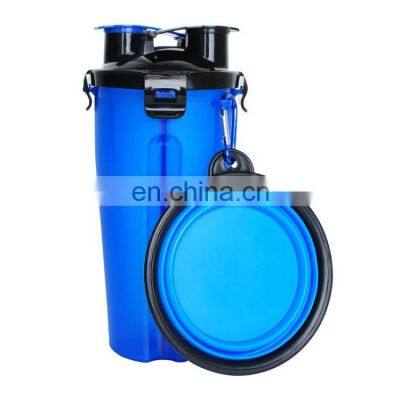 Promotional Portable Water Bottle Dogs Travel Food Drinking
