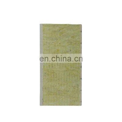 0.6*50mm clean room rock composite noise absorbing wall cladding core acoustic polyurethane rock wool sandwich panel