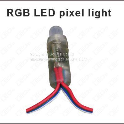 5V 12mm RGB Led Light Pixel Lamp 50pcs/String 0.3W DC5V IP67 Outdoor 3D Letter Signage Made In China photo-3
