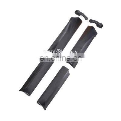 PP body kit with front and rear bumper side skirts for odyssey auto parts body kit