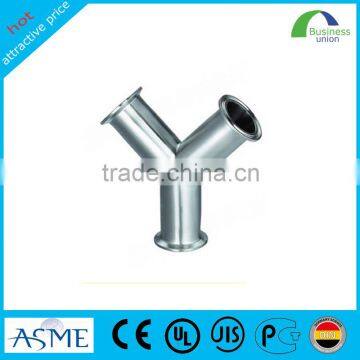 ASME pipe tee joints stainless steel pipe tube