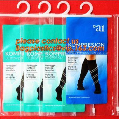 HANGER HOOK BAGS,GARMENT BOTTON CLOSURE BAGS, EVA FROST DRAWSTRING BAGS, VINYL HANGER HOOK BAG photo-5