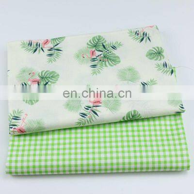 Cotton Twill Printed Fabric Cartoon Flamingo Kindergarten Baby Pure Cotton Bedding Products Fabric photo-2