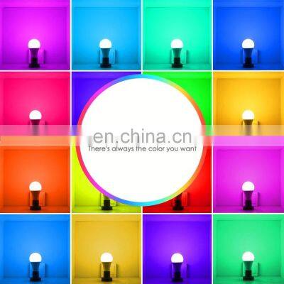 Custom Indoor Rgb 9W 220V E27 B22 Ampolletas Inteligentes Wifi Smart LED Light Bulb