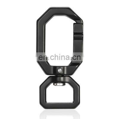 JRSGS 4KN Hot Sale Hiking Aluminum 4KN Swivel Carabiner hook for Dog Leash high quality Multi Tool S7805DXE