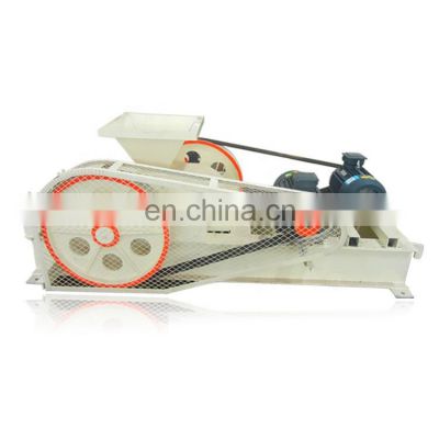 Quarry stone breaking equipment double roller crusher