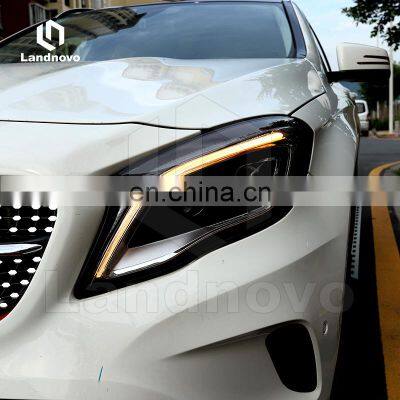 Landnovo High Quality Front LED Head Lamp for Mercedes W156 GLA 2015-2016 Upgrade Headlight Headlamp