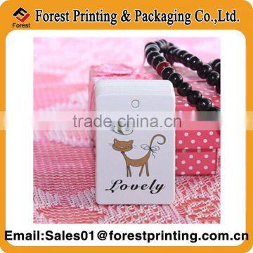 Custom all kinds of hang tag free design high quality price tag waterproof