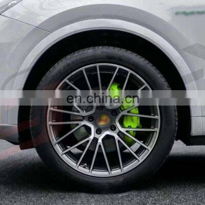 Hot Selling Car Bumpers For Porsche Cayenne 9Y0 9YA Upgrade Turbo Body Kits Grille Wheel Arch Door Panel Rear Diffuser With Tips photo-3