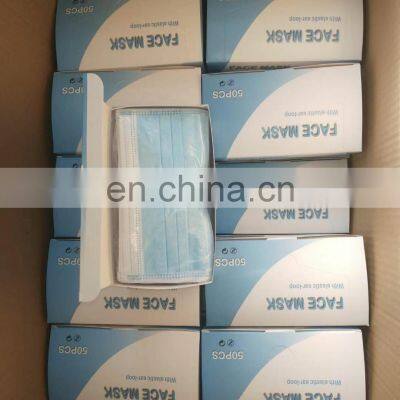 Xiantao 3 Ply Disposable Face Mask Mascarillas Desechables With Customer's Logo for One Time Use BFE 95% photo-5