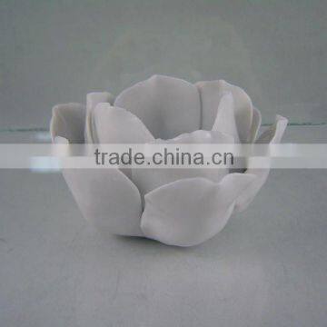 ceramic lotus shaped decoration