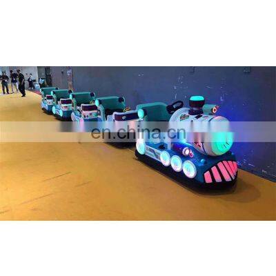 Wholesale luxury musical train ride on electric train for children amusement