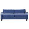 Living Room Available Blue Sofa Adjustable Backrest Three Seats Sofa photo-5