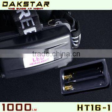 DAKSTAR XML T6 HT16-1 1000LM 18650 Rechargeable High Power Aluminum Headlamp LED With CREE photo-4